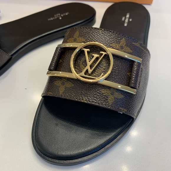 Louis Vuitton lock it flat mule - Picture 8 of 16